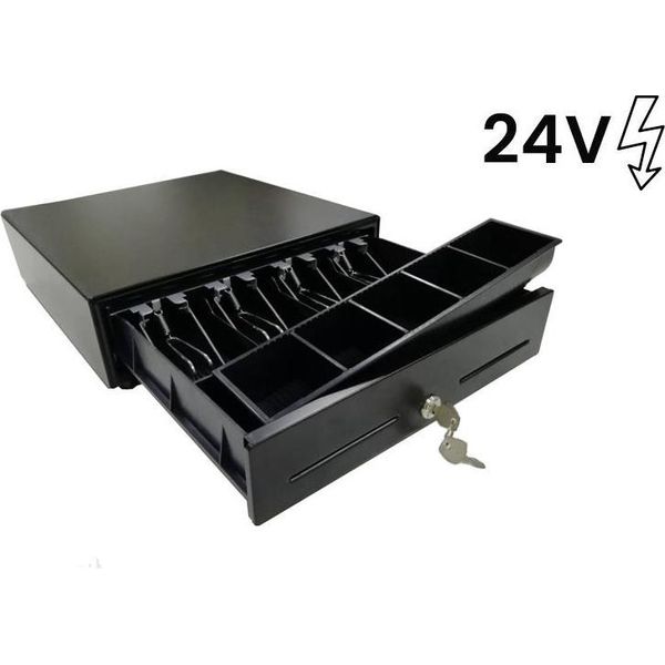 Cassetto Per Contanti, Tensione 24V, Cassetto Per Contanti, Con Chiave Hdwr HD-KER33-image