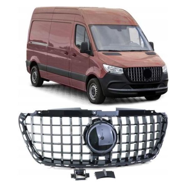 Paraspruzzi Per Mercedes Sprinter W907 W910 Dal 2018 - Cromo Gt-image