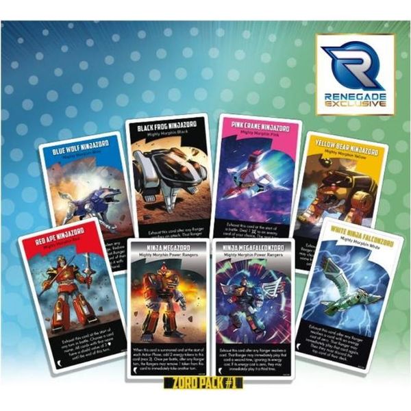Power Rangers: Heroes Of The Grid Zord Promo Pack #1 - Gioco Di Carte - Edizione Inglese-image