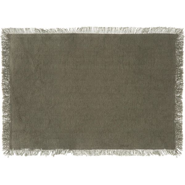 Sg Secret De Gourmet - Tischset "Maha"" 45X30Cm KhakigrüN"-image