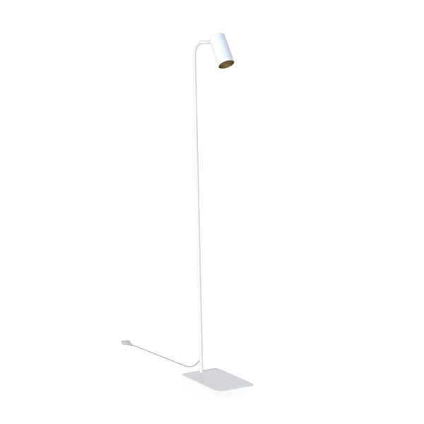 Nowodvorski Mono 7714 Led Lampada Da Terra In Acciaio, Bianco-image