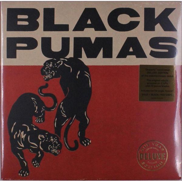 Black Pumas - Black Pumas (Anniversary Edition) (Red & Gold Coloured) (2 Lp)-image