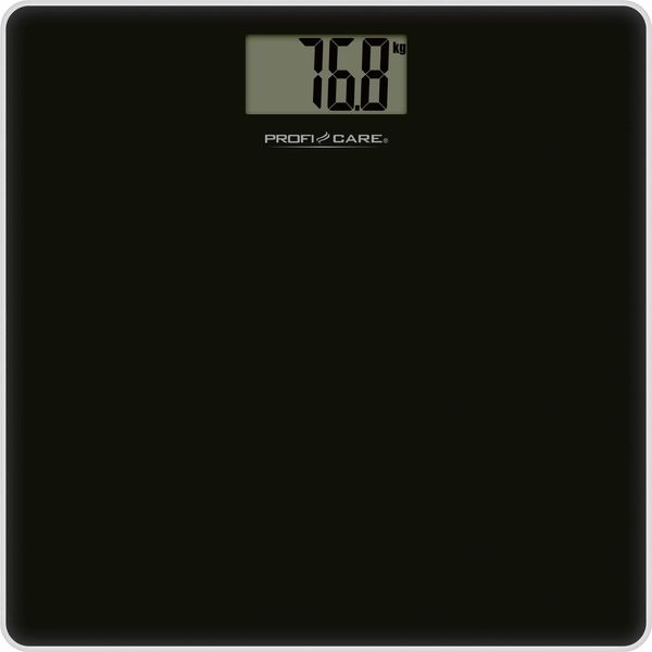 Profi Care 331221 Bilancia Pesapersone In Vetro Profi Care PC-PW 3122, Nero-image