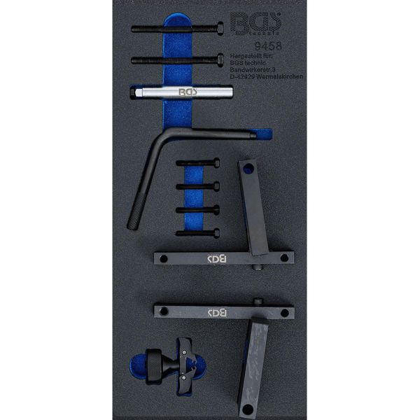 Carrello Da Officina Bgs 1/3: Set Di Attrezzi Per La Regolazione Del Motore Per Bmw S65 - 9458-image