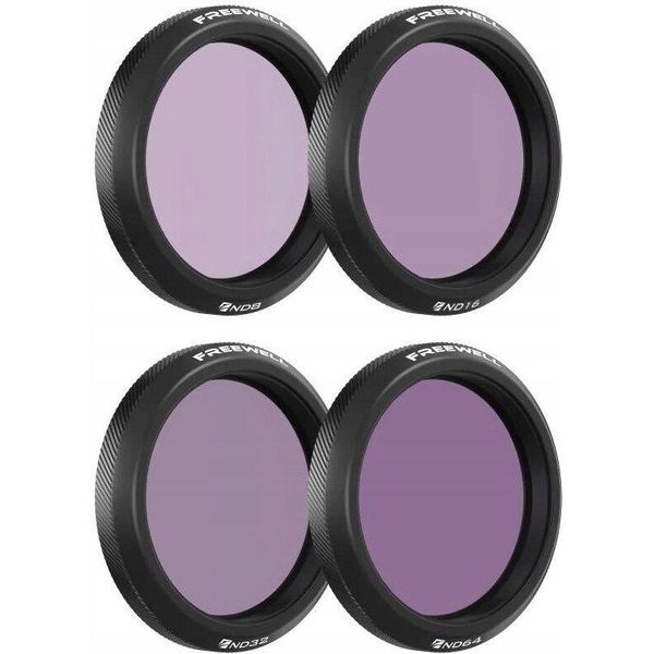 Freewell Set Of 4 Nd Filters For Dji Osmo Action 5 Pro-image
