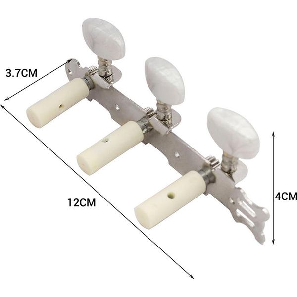 2Pcs Chitarra Classica Machine Heads Manopole Chitarra String Tuning Pegs Tuners Chitarra Tuning Keys-image