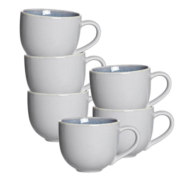 Ritzenhoff & Breker Kaffeebecher Skagen Stone 440 Ml 6Er Set-image