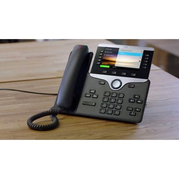 Cisco 8851 Telefono Ip Nero - Display 5" - Bluetooth - Poe - 6 Account Voip"-image