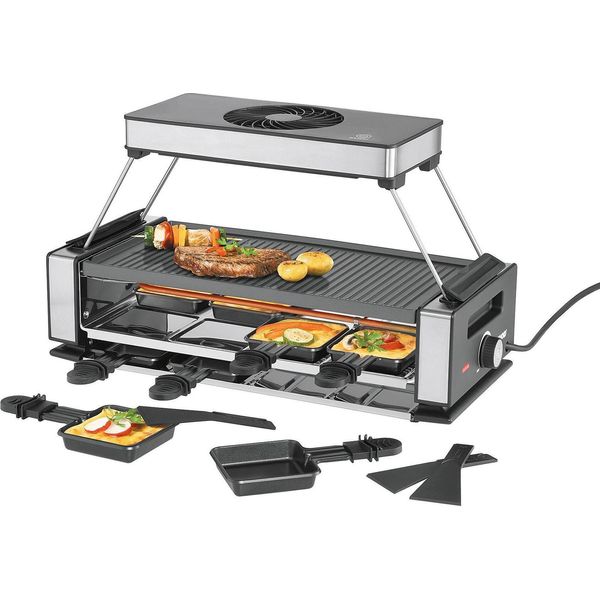 Unold Raclette 48785 Senza Fumo Per 8 Persone Piastra In Alluminio-image