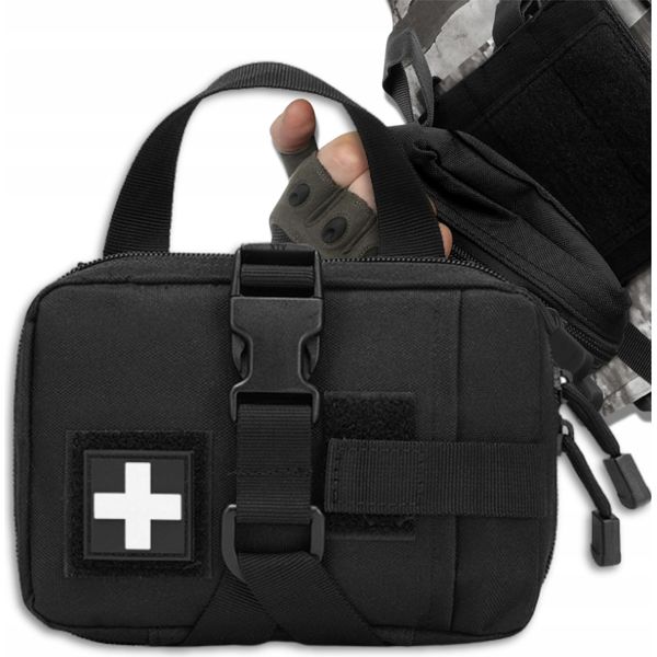 Edibazzar | Kit Di Pronto Soccorso, Organizzatore Tattico Di Medicina D'emergenza, Ifak Da Combattimento, Militare-image