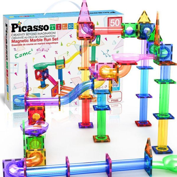 Picassotiles PTG50, Set Di Costruzioni, 3 Anni, Plastica, 50 Pezzi, 1,25 Kg-image