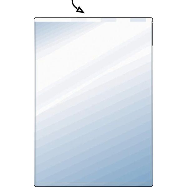 Hetzel Din A4 Tasca A Vista In Pvc, Grana 0,19 Mm 20 Tasche A Vista-image