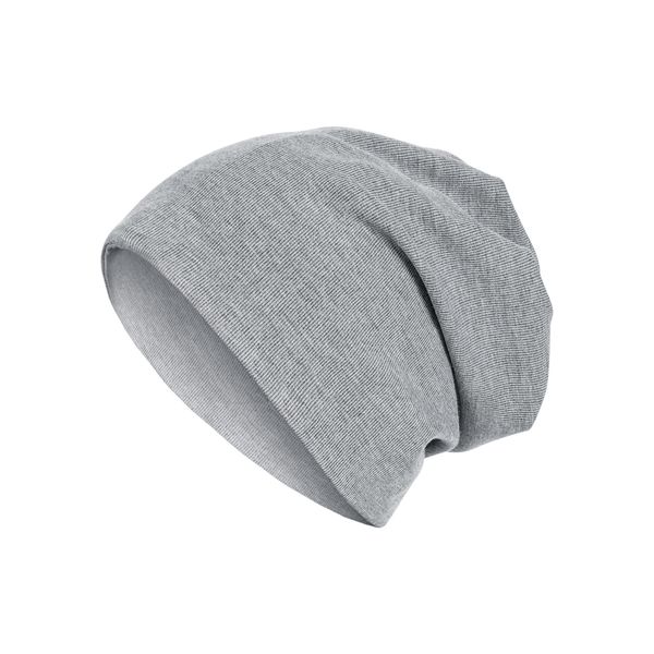Cappello Invernale Da Uomo Urban Classics Rib 2In1 Beanie H.Grey - Uni-image