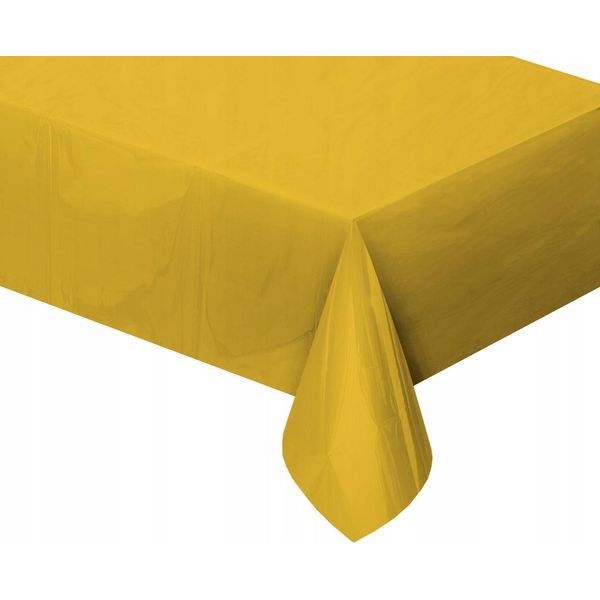 Tovaglia In Foil, Oro, Glitter, 137 X 183 Cm-image