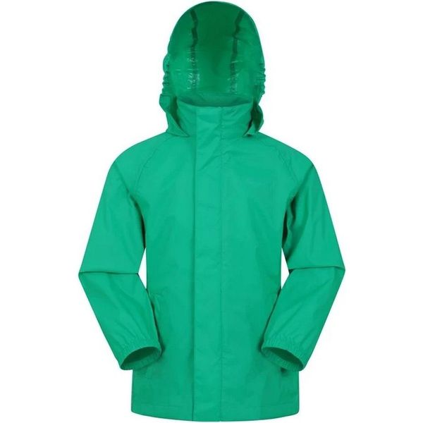Mountain Warehouse - Giacca "Pakka Ii"", Impermeabile Per Bambini MW1560 (104) (Verde)"-image