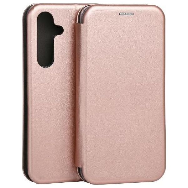 Beline Custodia Libro Magnetica Samsung S24 Rosa/Oro/Orose Gold-image