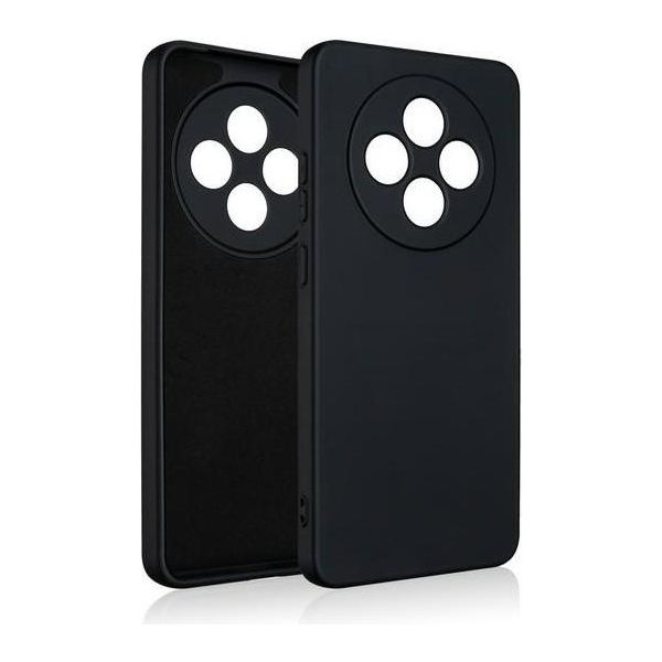 Beline Etui Silicone Oppo Reno 12F 5Gczarny/Black-image