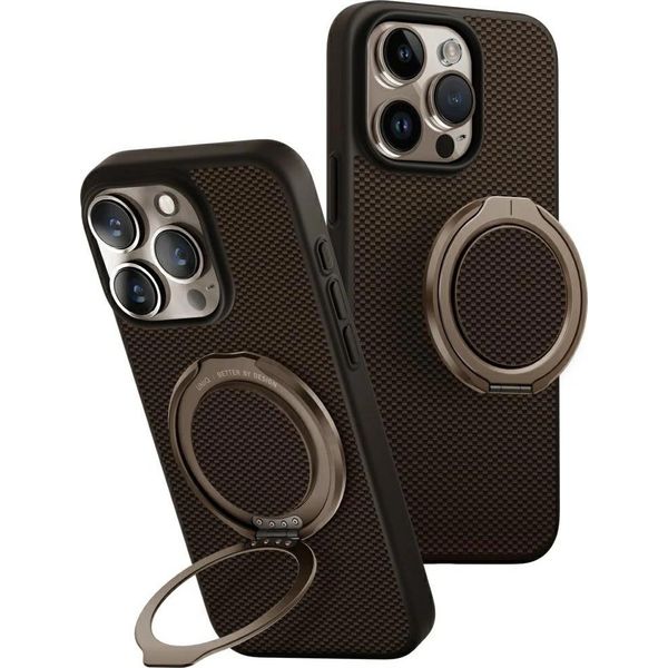 Etui Uniq Keva Air Do Iphone 16 Pro Magclick Charging Gripfit BrąZowy-image