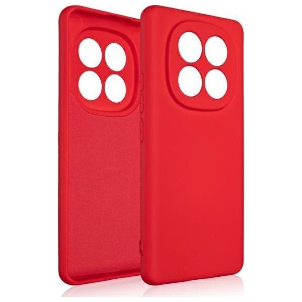 Etui Beline Silicone Do Xiaomi Redmi Note 14 Pro Plus 5G Czerwony-image