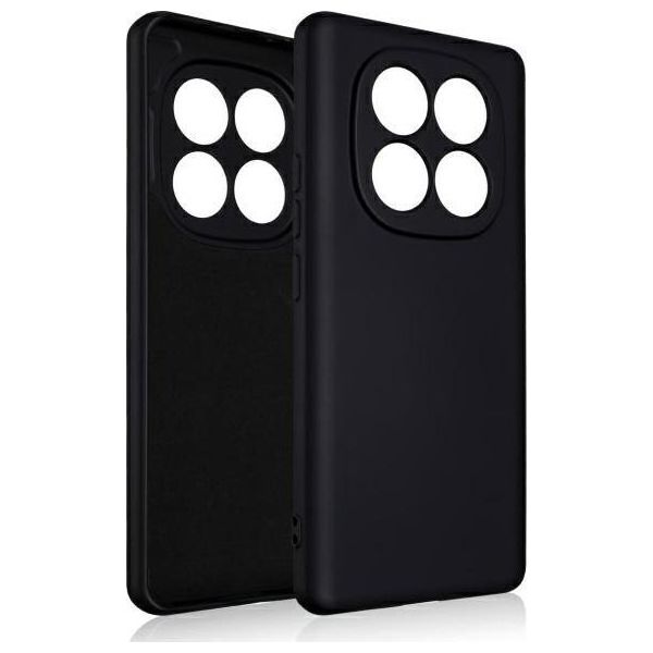 Etui Beline Silicone Do Xiaomi Redmi Note 14 Pro 5G Czarny-image