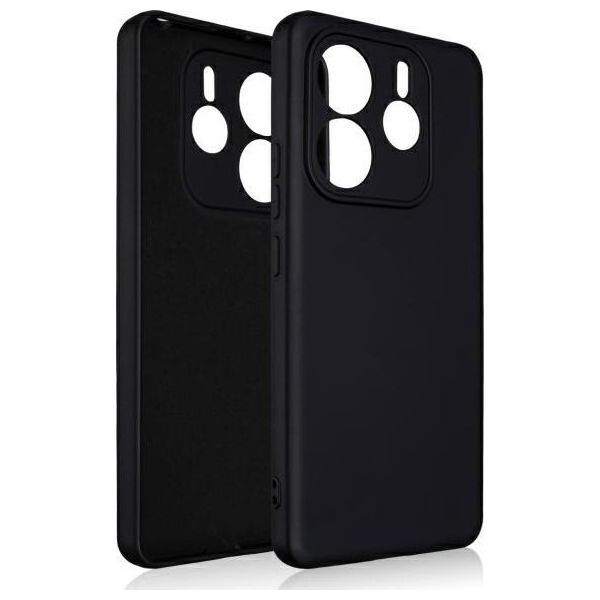 Etui Beline Silicone Do Xiaomi Redmi Note 14 5G Czarny-image