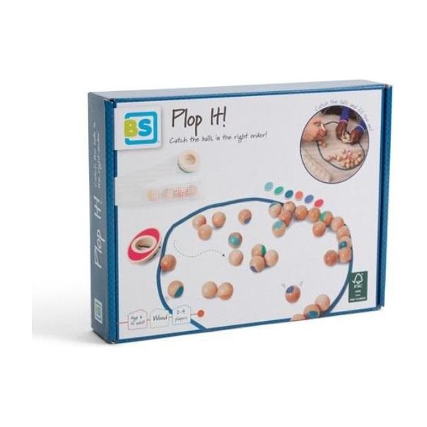 Bs Toys Gioco In Legno Plop It! Gioco Strategico Per Bambini-image