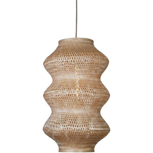 Good & Mojo HäNgeleuchte "Barbados", Beige (Natur), 1, Ø 40Cm H: 270Cm, Leuchten, HäNgeleuchte-image