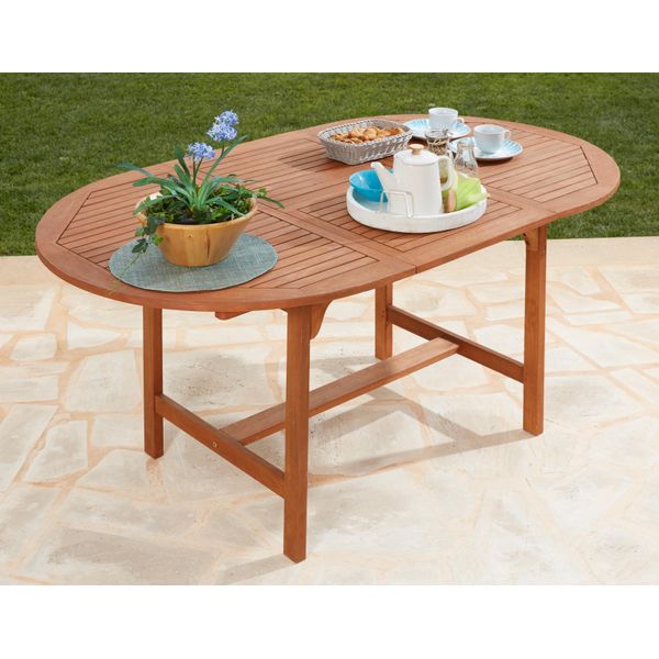 Gartentisch Merxx "Maracaibo", Braun, B:100Cm H:75Cm T:170Cm, Tische, Gartentisch, 100X170 Cm-image