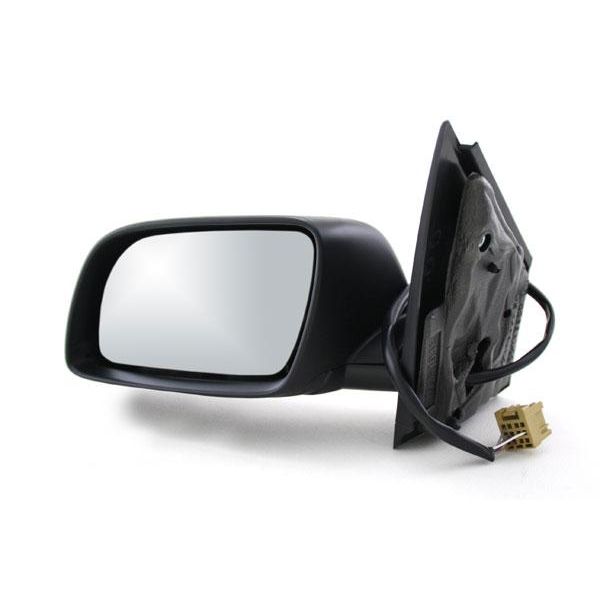 Johns, Specchietto Retrovisore Esterno Per Vw Polo 02 9N 10/01- 04/05 Guidatore Sinistro Nero 6Q1857507G01C 6Q0857537 6Q1857507G-image