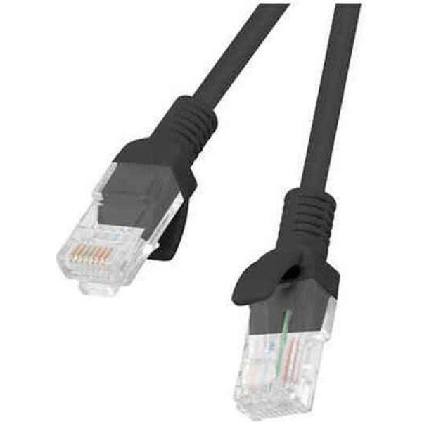 Lanberg PCU5-10CC-0500-BK Lanberg Patchkabel CAT.5E Utp 5M Schwarz Fluke Zertifikat-image