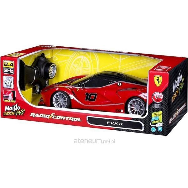 Maisto Rc - 1:14 Ferrari Fxx K Con Illuminazione, Rosso, Xtr, 2.4Ghz, Usb-image