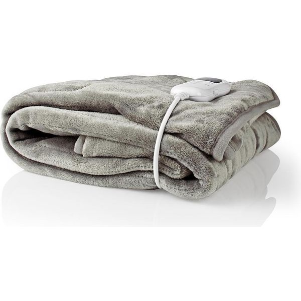 Coperta Elettrica | Coperta | 1 Persona | 180 X 130 Cm | 9 Impostazioni Di Calore | Lavabile | Protezione Da Surriscaldamento | Controllo Digitale | Pile-image