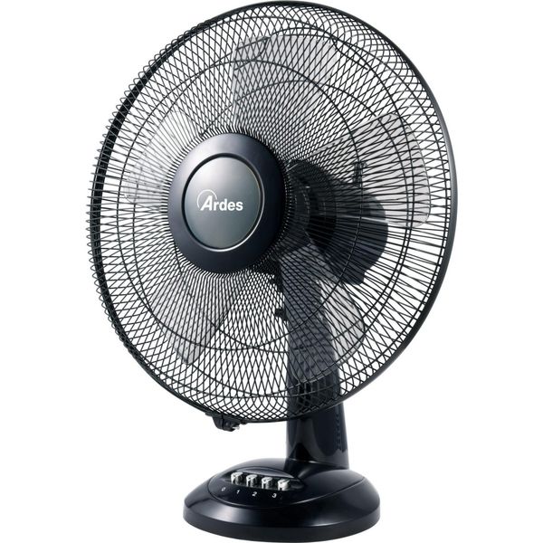 Ardes AR5S41 Ventilatore Da Tavolo 40 Cm 3 Velocità Nero-image