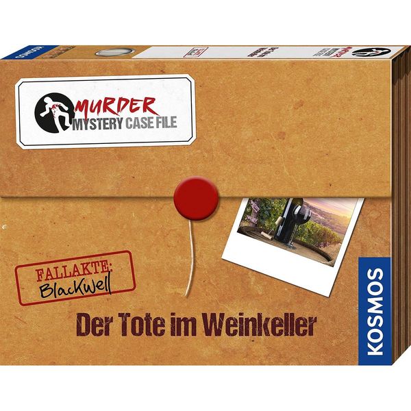 Kosmos Murder Mystery Case File - Der Tote Im Weinkeller, Gesellschaftsspiel, Krimispiel, Krimi Dinner, Crime, 682163-image