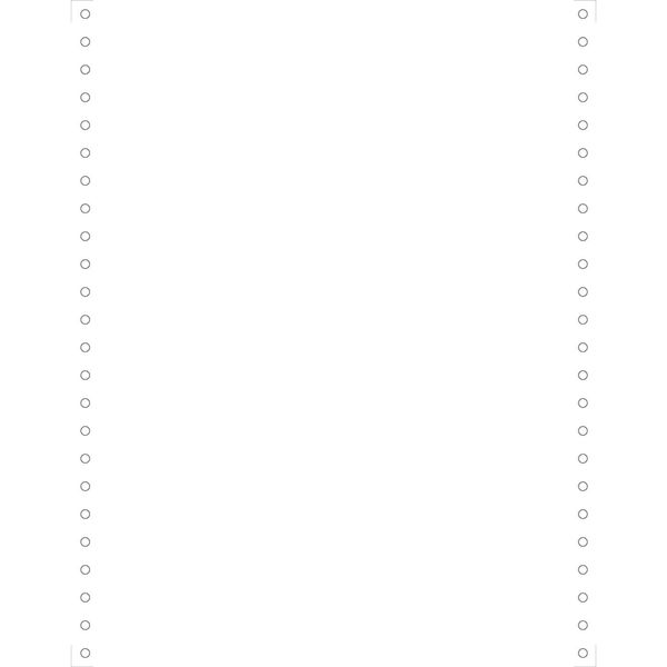 Exacompta 65421E Exacompta Computerpapier Endlos, 240 Mm X 12" (30,48 Cm)"-image