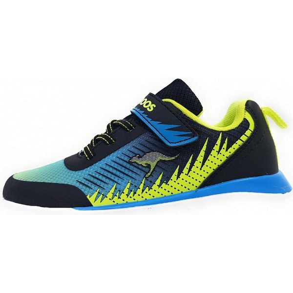 Kangaroos Kq-Wave Ev, Scarpa Con Velcro Per Ragazzi, Blu, Taglia 30-image
