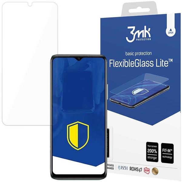 3Mk Display Hybridglass Flexibleglass Lite Per Infinix Hot 20 5G 0,16Mm 6H-image