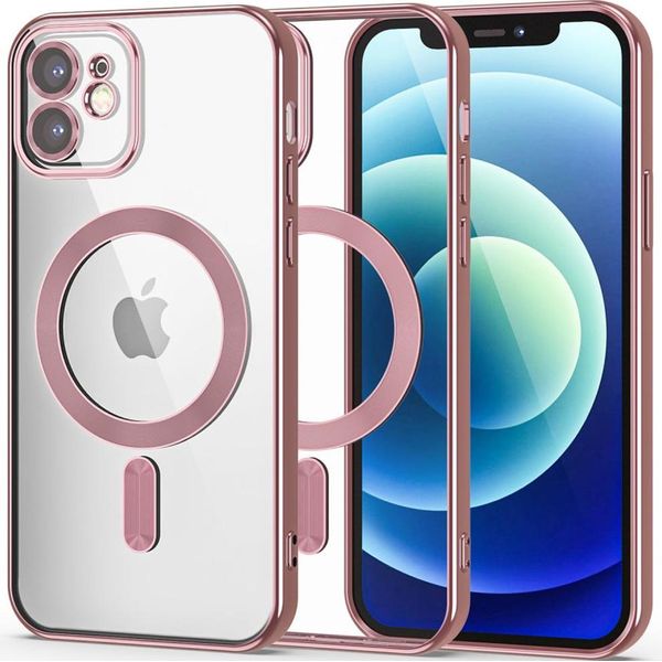 Tech-Protect Magshine Magsafe Iphone 11 RoséGold-image
