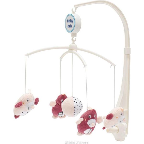 Giostra Sopra La Culla Baby Mix Moles Rosa-image