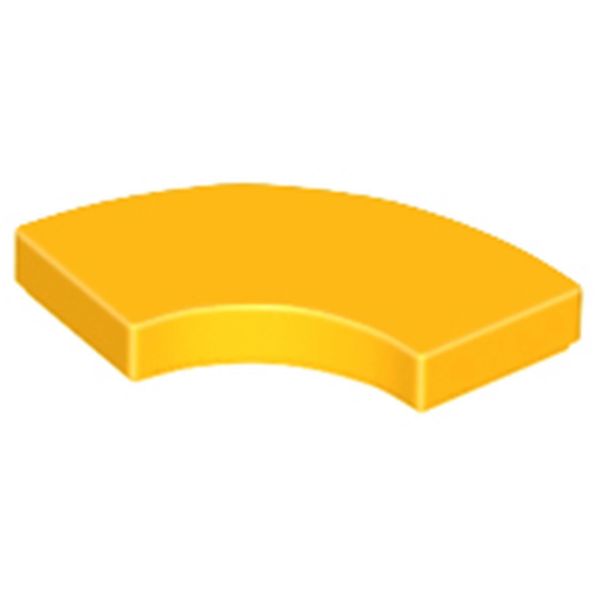 Lego® 2X2 Piastrelle Angolo Rotondo 27925 - 50 Pezzi Arancione Chiaro-image