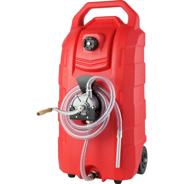 Carrello Carburante 60L Tanica Carburante Tanica Benzina Pe 460X533X930Mm Contenitore Serbatoio Gas 7,8 L/Min Portata Massima Tanica Di Ricambio Serbatoio Benzina Portata Tanica Di Ricambio Serbatoio Benzina Adatto Per Gasolio, Olio Lubrificante, Benzina-image