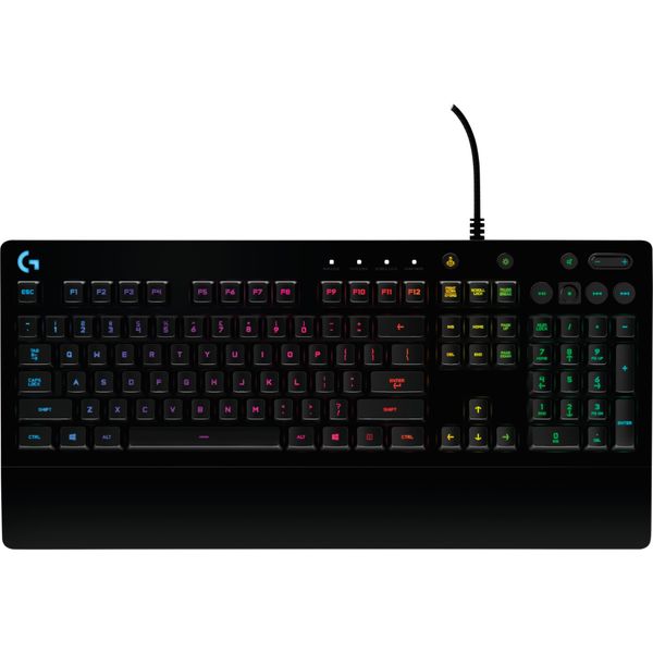 Tastiera Da Gioco Logitech G G213 Prodigy, Dimensioni Complete (100%), Cablata, Usb, Qwertz, RGB-LED, Nera-image