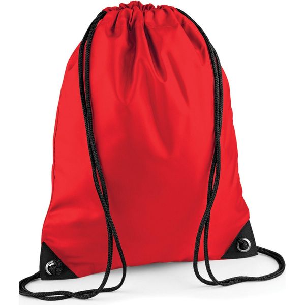 Bagbase - Borsa Da Ginnastica "Premium"" PC5771 (Taglia Unica) (Rosso Brillante)"-image