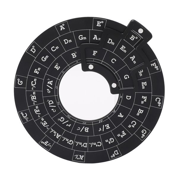Strumento Per Accordi Di Melodia, Ruota Degli Accordi, Strumento Per Melodia Circolare, Strumento Per Accordi Musicali, Ruota Per Accordi Di Quinta, Strumento Per Melodia-image