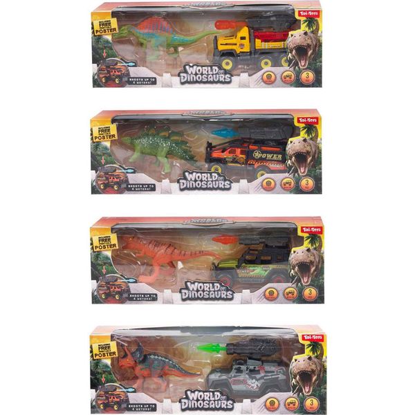 Set Da Gioco Toi-Toys Cacciatore Di Dinosauri-image
