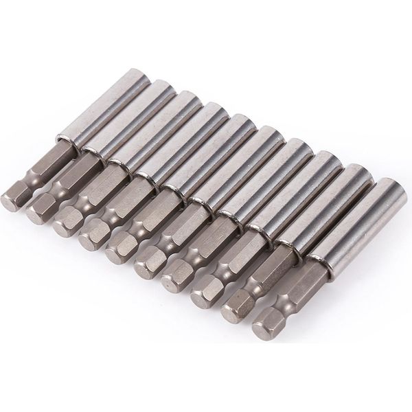 10Pcs Cacciavite Di Estensione Socket Drill Bit Holder 1/4" Hex Power Tools"-image