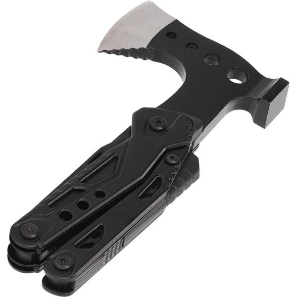 Multitool Tascabile Pieghevole Ascia Martello Coltello Pinze In Acciaio Inox Strumento Per Il Campeggio All'aperto-image