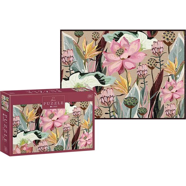 Interdruk Puzzle 1000 Pezzi Fiore 2-image