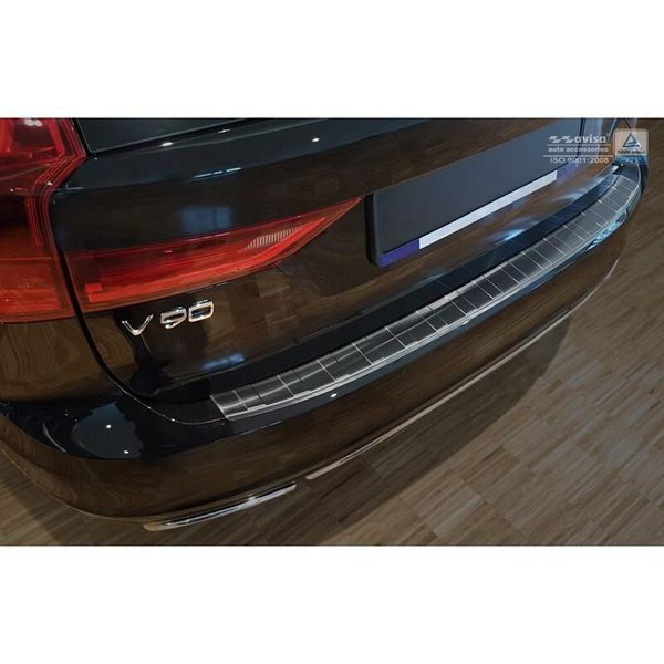 Striscia Di Protezione Del Bordo Del Bagagliaio Volvo V90 2016- (Combi, Scuro, Opaco)-image