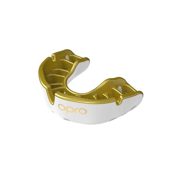 Paradenti Opro Gold Ultra Fit - Bianco / Oro-image